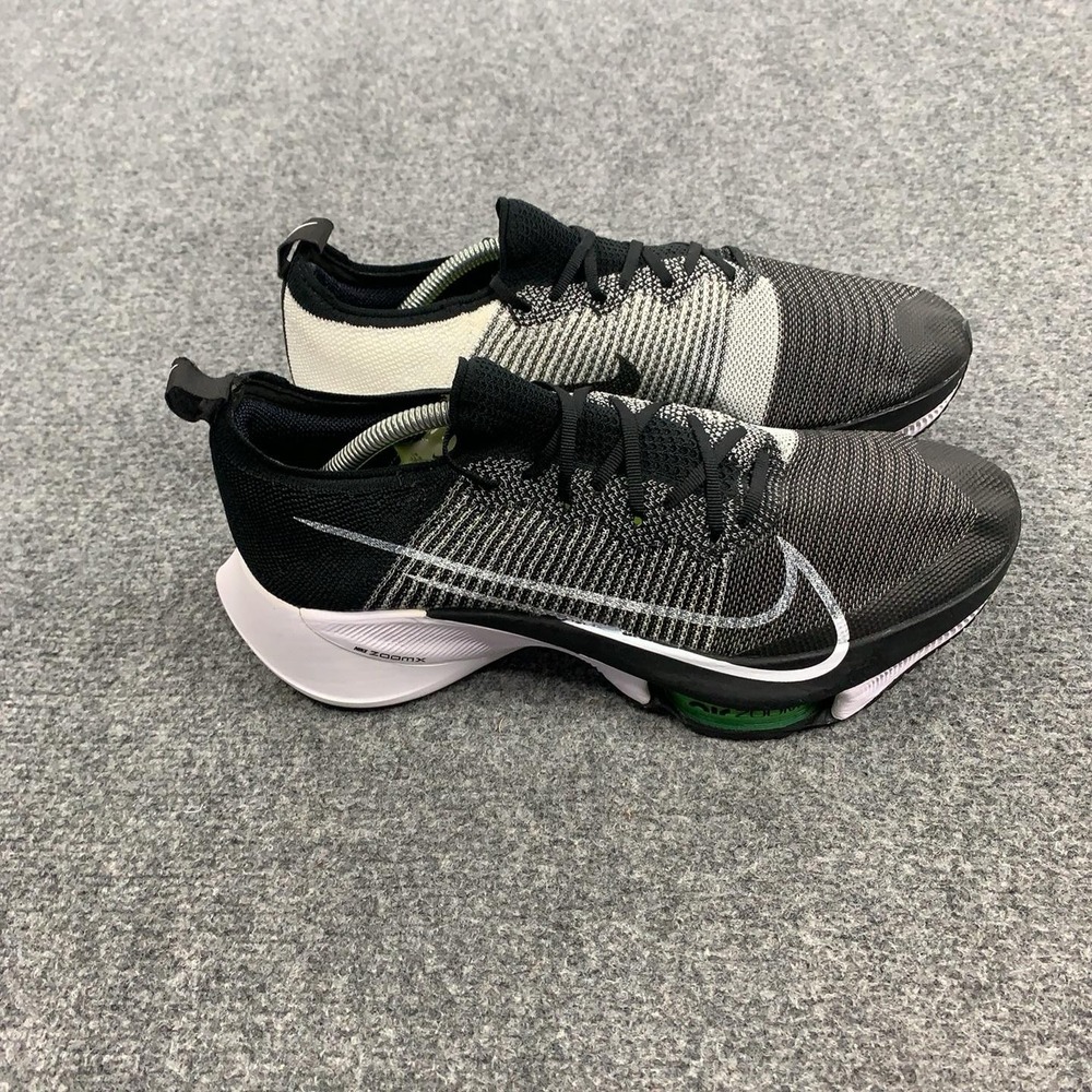 Nike Air Zoom Tempo NEXT% Shoes Mens Size 11.5 Black Running Sneakers CI9923-001